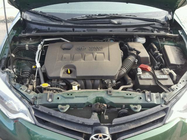 2T1BPRHE4EC094132 - 2014 TOYOTA COROLLA EC 绿色 照片 7