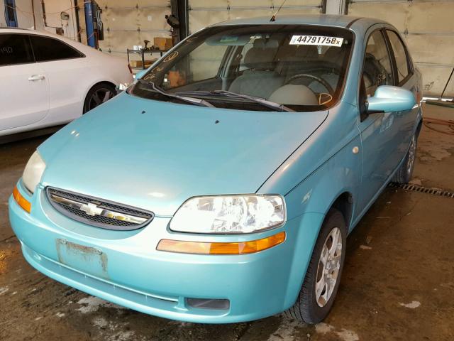 KL1TD52695B358037 - 2005 CHEVROLET AVEO BASE Morski zdjęcie 2