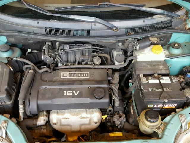 KL1TD52695B358037 - 2005 CHEVROLET AVEO BASE Morski zdjęcie 7