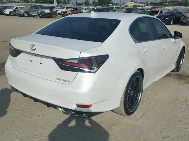 JTHBZ1BL5HA010586 - 2017 LEXUS GS WHITE photo 4