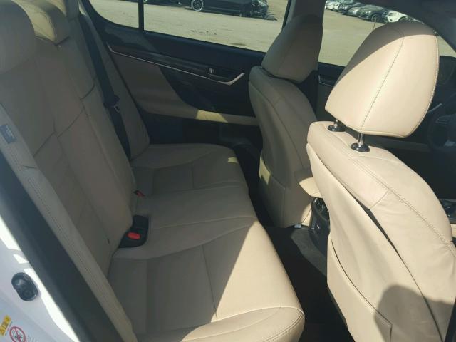 JTHBZ1BL5HA010586 - 2017 LEXUS GS WHITE photo 6