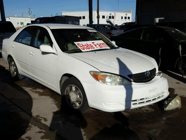 4T1BF32K33U058040 - 2003 TOYOTA CAMRY WHITE photo 1
