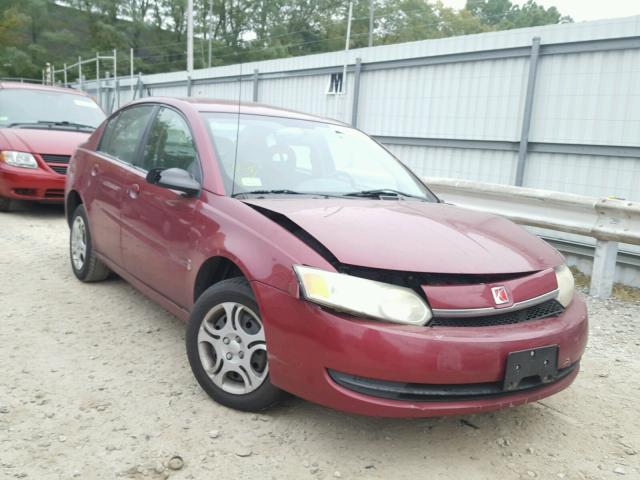 1G8AJ52F34Z132164 - 2004 SATURN ION LEVEL MAROON photo 1