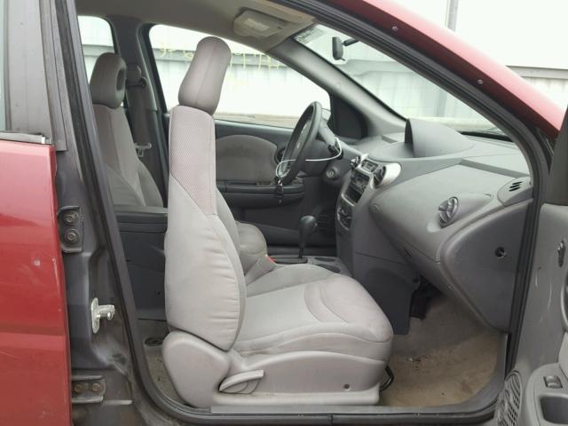 1G8AJ52F34Z132164 - 2004 SATURN ION LEVEL MAROON photo 5