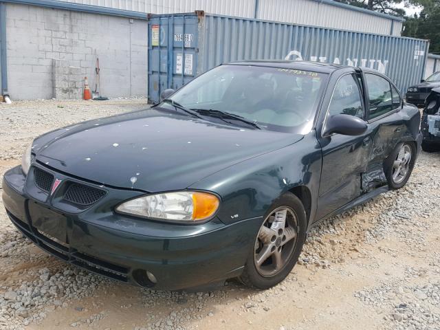 1G2NF52E33M708948 - 2003 PONTIAC GRAND AM S მწვანე ფოტო 2