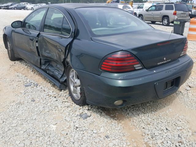 1G2NF52E33M708948 - 2003 PONTIAC GRAND AM S მწვანე ფოტო 3