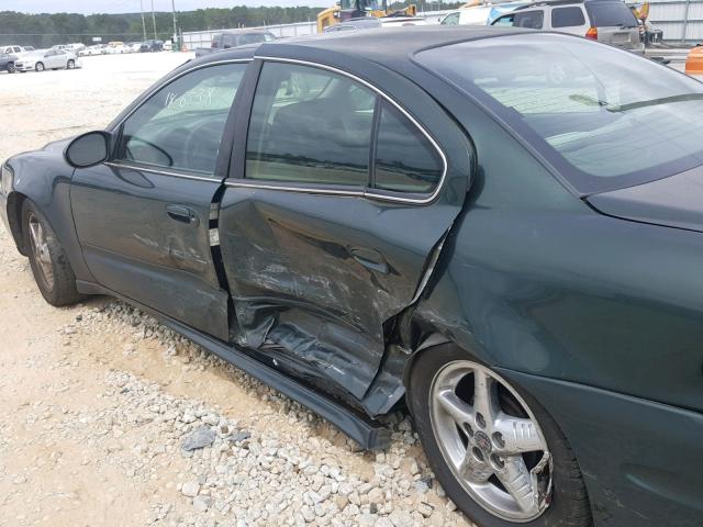 1G2NF52E33M708948 - 2003 PONTIAC GRAND AM S მწვანე ფოტო 9
