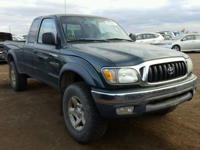 5TESN92N13Z175353 - 2003 TOYOTA TACOMA GREEN photo 1