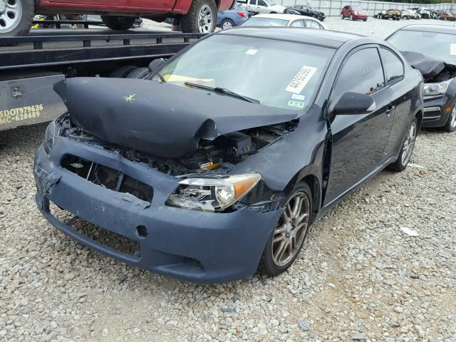 JTKDE167260091710 - 2006 TOYOTA SCION TC შავი ფოტო 2