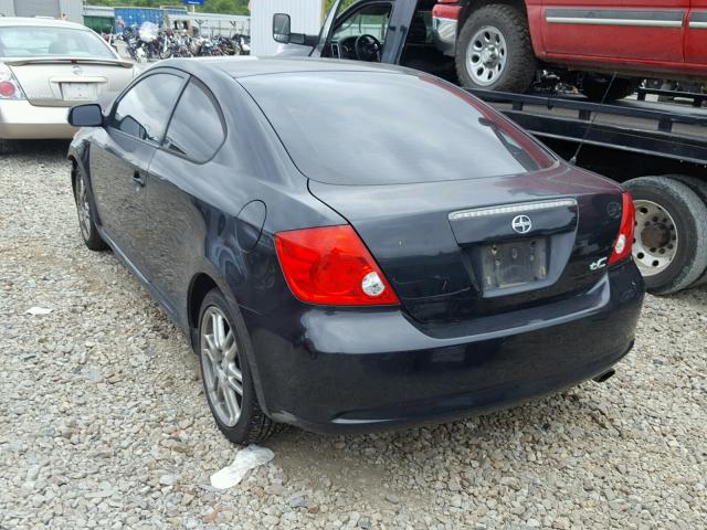 JTKDE167260091710 - 2006 TOYOTA SCION TC შავი ფოტო 3