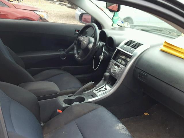 JTKDE167260091710 - 2006 TOYOTA SCION TC შავი ფოტო 5