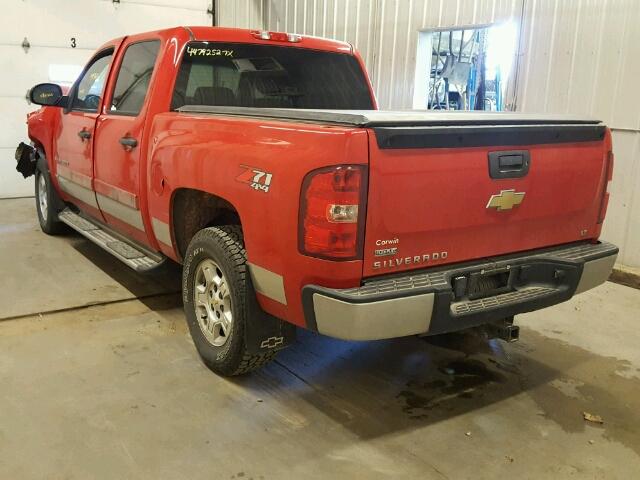 3GCEK13348G162880 - 2008 CHEVROLET SILVERADO RED photo 3