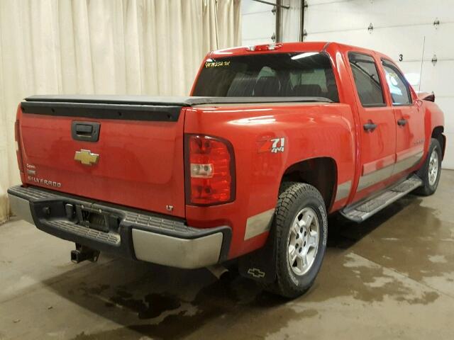 3GCEK13348G162880 - 2008 CHEVROLET SILVERADO RED photo 4