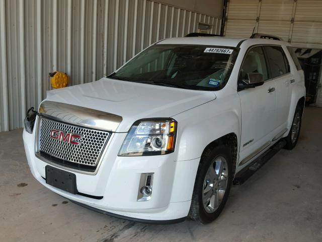 2GKALUEK4E6188926 - 2014 GMC TERRAIN DE WHITE photo 2