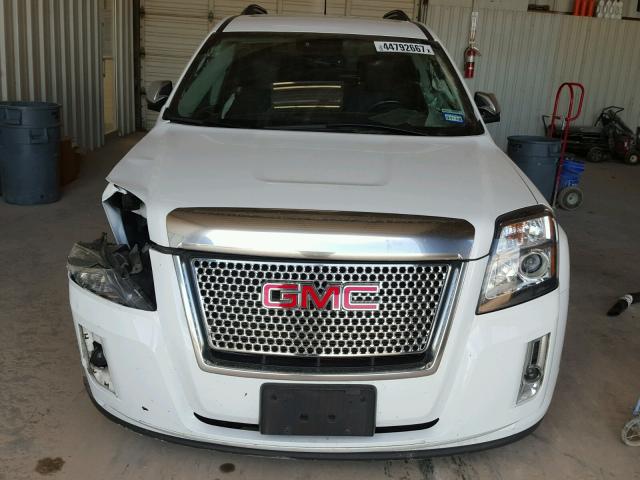 2GKALUEK4E6188926 - 2014 GMC TERRAIN DE WHITE photo 9