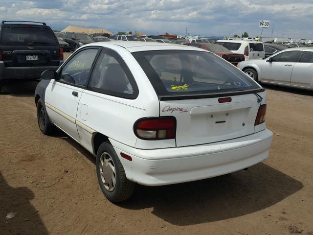 KNJLT05H3S6127244 - 1995 FORD ASPIRE WHITE photo 3