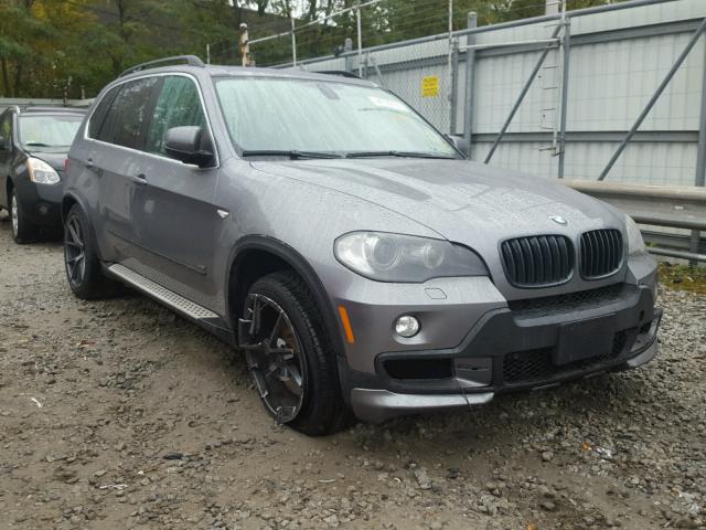 5UXFE83538L160075 - 2008 BMW X5 GRAY photo 1