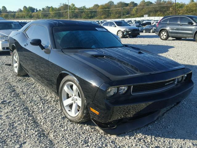 2C3CDYAG4DH540419 - 2013 DODGE CHALLENGER BLACK photo 1