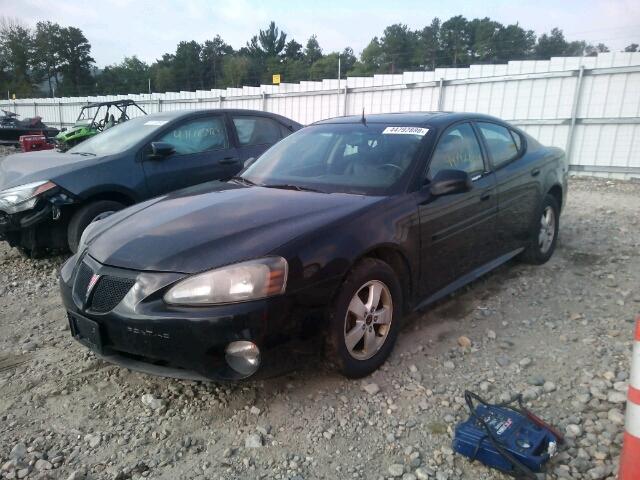 2G2WS522351302706 - 2005 PONTIAC GRAND PRIX BLACK photo 2