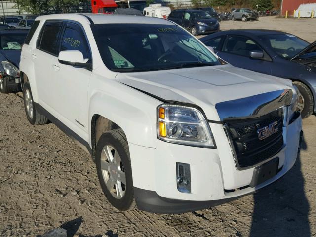 2GKALMEK6D6382372 - 2013 GMC TERRAIN SL WHITE photo 1