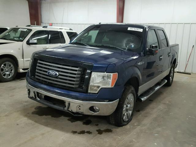 1FTEW1CM2BFA26186 - 2011 FORD F150 TWO TONE photo 2