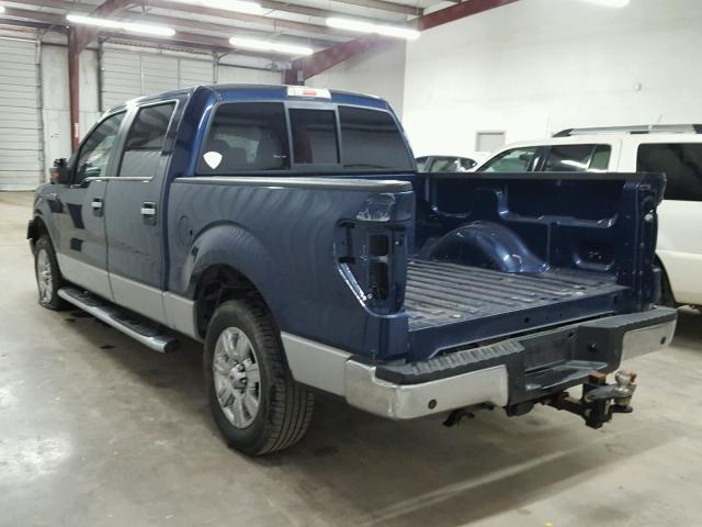 1FTEW1CM2BFA26186 - 2011 FORD F150 TWO TONE photo 3
