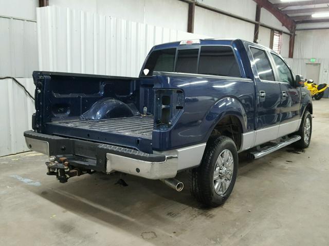 1FTEW1CM2BFA26186 - 2011 FORD F150 TWO TONE photo 4
