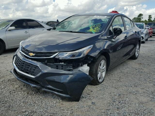 1G1BE5SM6J7165561 - 2018 CHEVROLET CRUZE LT BLACK photo 2