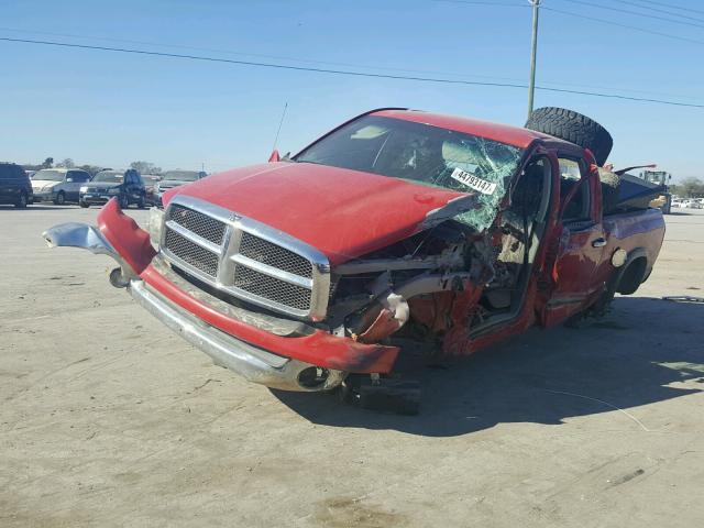 3D7HU18N52G133855 - 2002 DODGE RAM 1500 RED photo 9