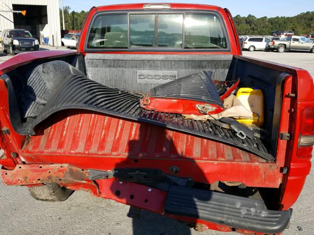 1B7HC16Y7TS582068 - 1996 DODGE RAM 1500 RED photo 6