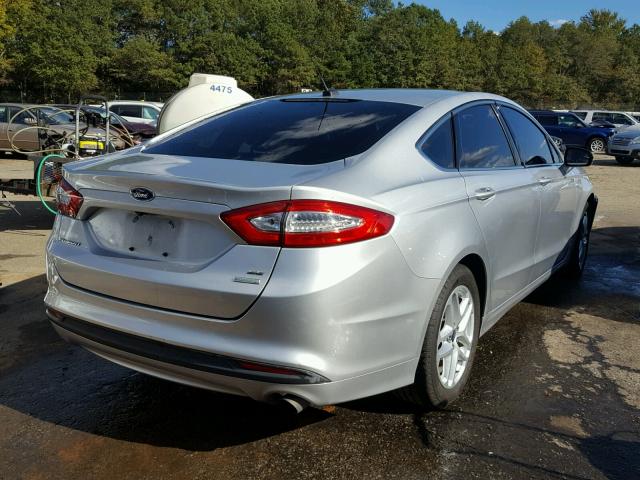 3FA6P0HDXGR116951 - 2016 FORD FUSION SE SILVER photo 4