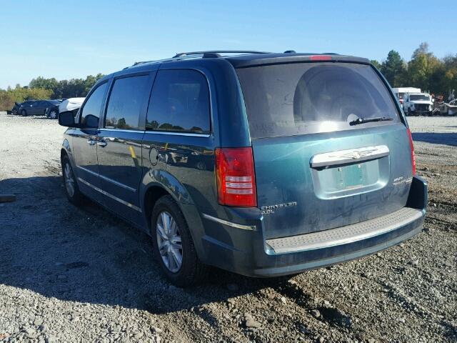 2A8HR64X59R536473 - 2009 CHRYSLER TOWN & COU GREEN photo 3