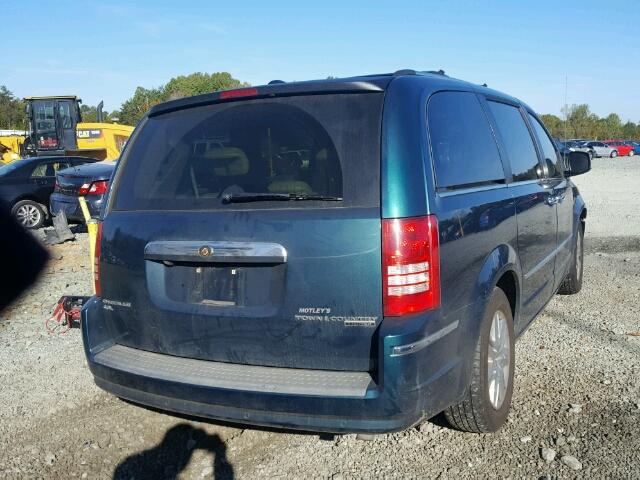 2A8HR64X59R536473 - 2009 CHRYSLER TOWN & COU GREEN photo 4