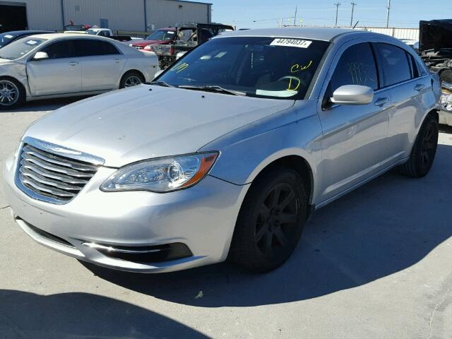 1C3CCBAB9CN223276 - 2012 CHRYSLER 200 LX SILVER photo 2