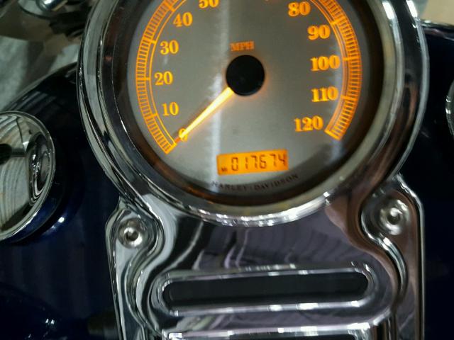 1HD1GP4127K344924 - 2007 HARLEY-DAVIDSON FXDWG BLUE photo 10