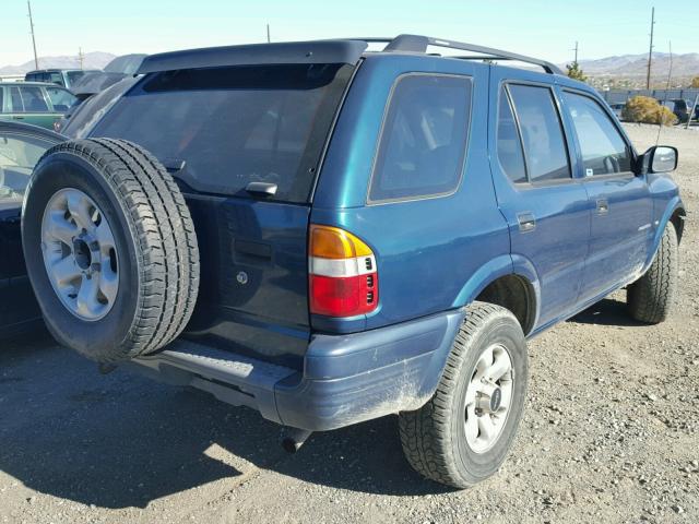 4S2CM58W1W4349732 - 1998 ISUZU RODEO GREEN photo 4