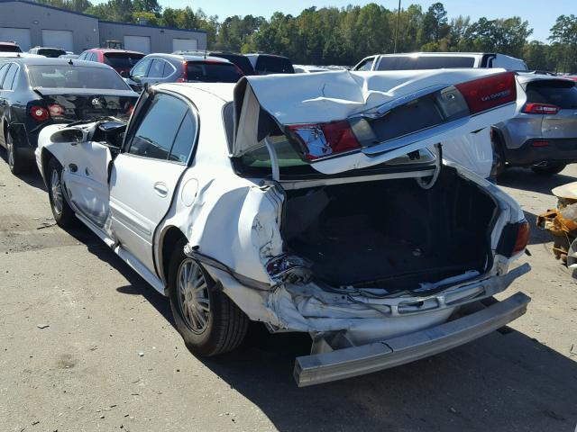 1G4HP52KX4U103219 - 2004 BUICK LESABRE CU WHITE photo 3