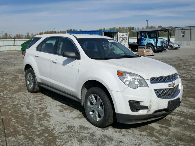 2CNALBECXB6459391 - 2011 CHEVROLET EQUINOX LS WHITE photo 1