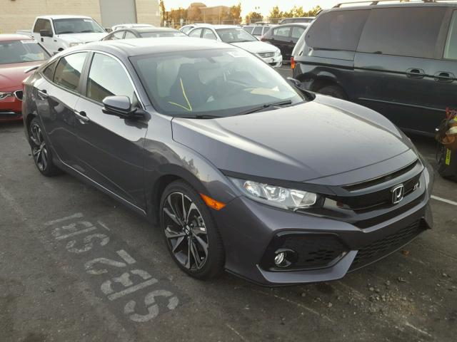 2HGFC1E53HH703130 - 2017 HONDA CIVIC SI GRAY photo 1