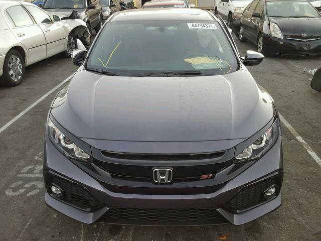 2HGFC1E53HH703130 - 2017 HONDA CIVIC SI GRAY photo 10