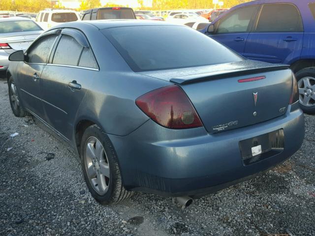 1G2ZH528354175296 - 2005 PONTIAC G6 BLUE photo 3