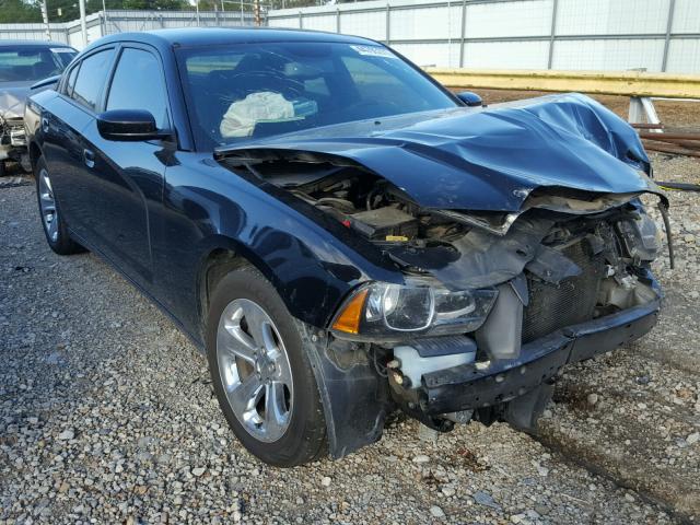 2C3CDXBG1EH363340 - 2014 DODGE CHARGER SE BLACK photo 1