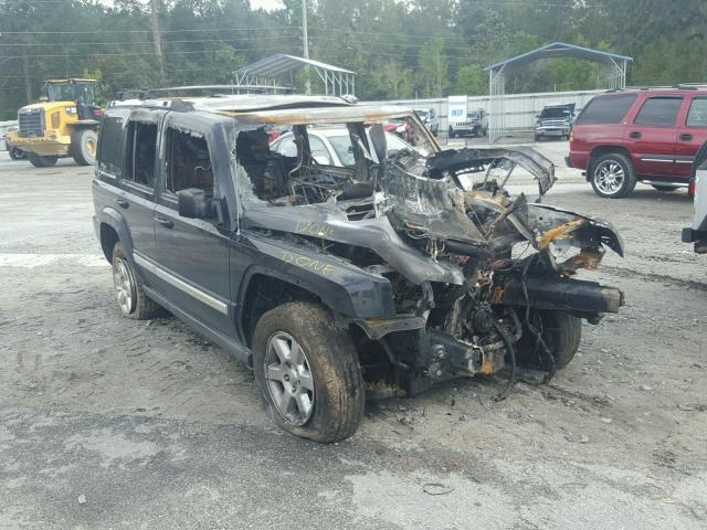 1J8HG58287C683729 - 2007 JEEP COMMANDER BURN photo 1