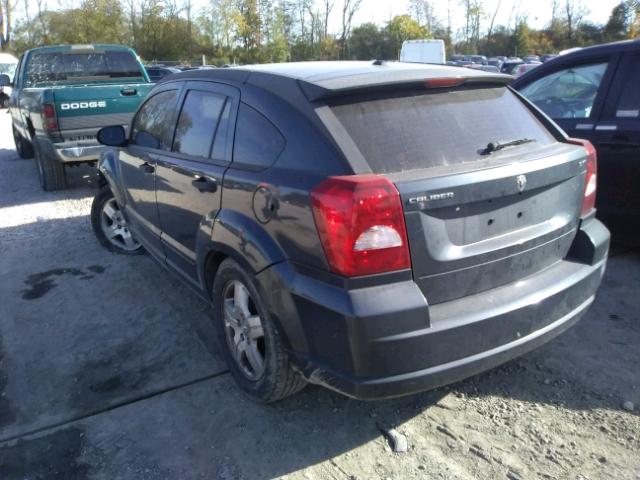 1B3HB48B17D352776 - 2007 DODGE CALIBER SX GRAY photo 3