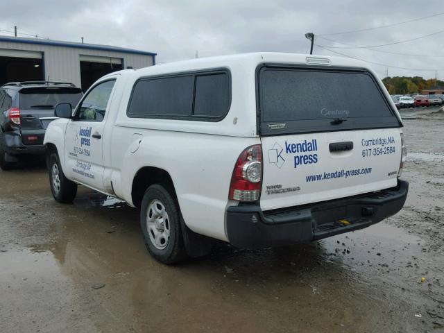 5TENX22N09Z628868 - 2009 TOYOTA TACOMA WHITE photo 3