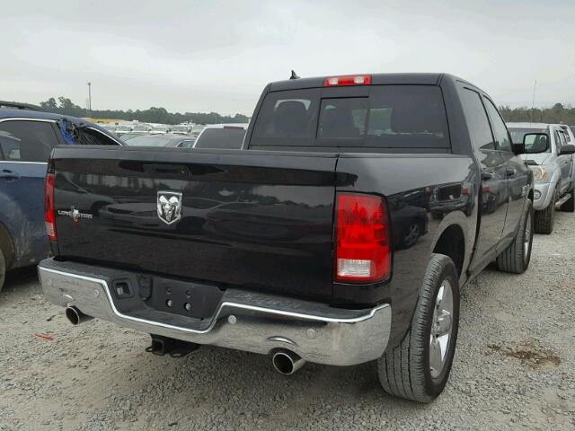 1C6RR6LT5GS159298 - 2016 RAM 1500 SLT BLACK photo 4