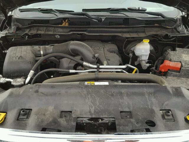 1C6RR6LT5GS159298 - 2016 RAM 1500 SLT შავი ფოტო 7