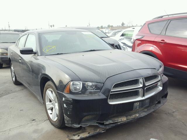 2C3CDXBG8EH243230 - 2014 DODGE CHARGER SE BLACK photo 1