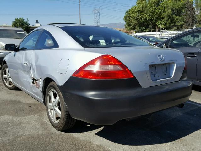 1HGCM72713A030158 - 2003 HONDA ACCORD EX SILVER photo 3