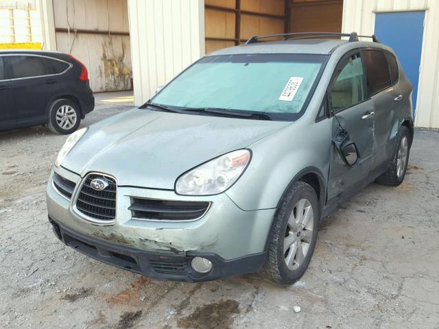 4S4WX86D074406339 - 2007 SUBARU B9 TRIBECA GREEN photo 2